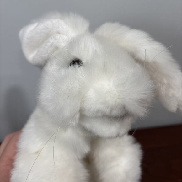 Folkmanis Standing White Rabbit Realistic Hand Puppet Plush Stuffed Animal EUC - Picture 10 of 12